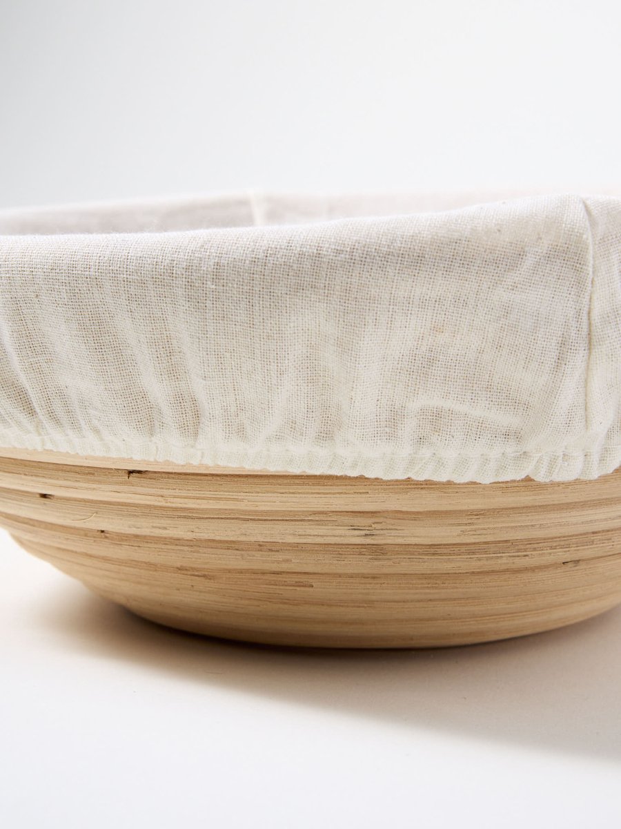Proofing Basket Round 1kg Custom Artisan Edition - SIMPEL - sourdough & coffee